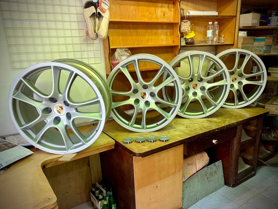 Джанти 21" Porsche Cayenne GTS 957 без забележка + ОЕМ капачки