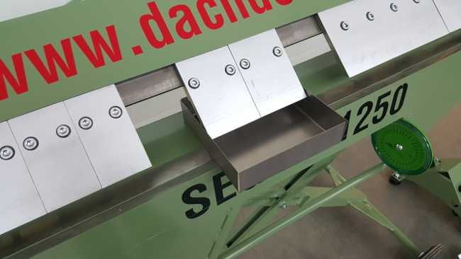 ABKANT SEGMENTATĂ TIP SEG-L 1250/1,5 mm Dachdecker