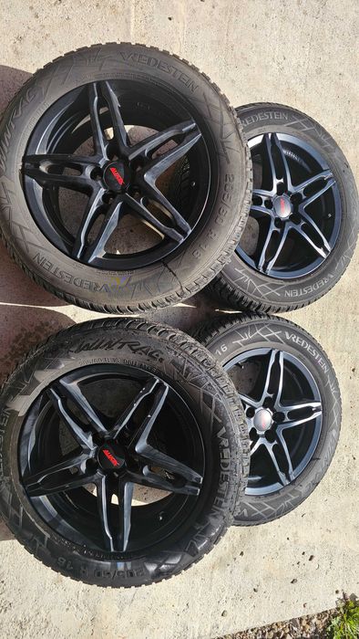 Vând roti 5x108 205 60 R16 M+S