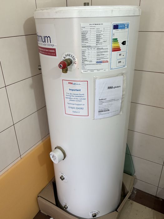 Boiler indirect apa calda 205L pentru centrale termice