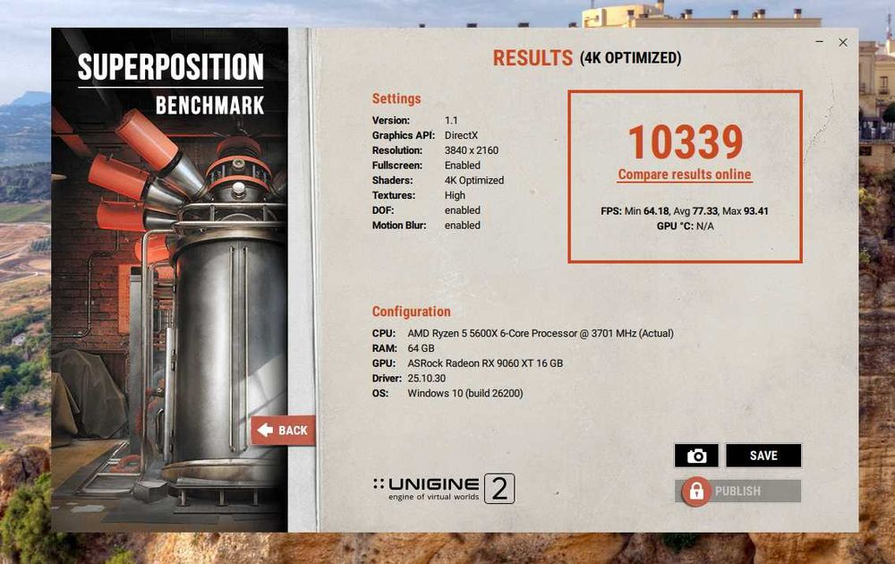 Ryzen 5 5600X RX 9060 XT 16GB Нова 64GB RAM 512 SSD Геймърски компютър