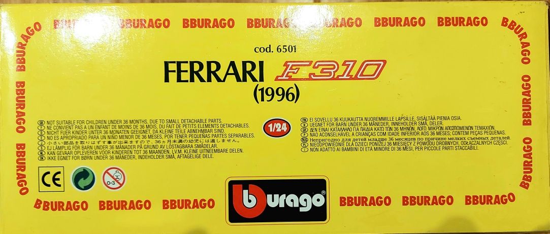 Vand masina de colectie Ferrari F310