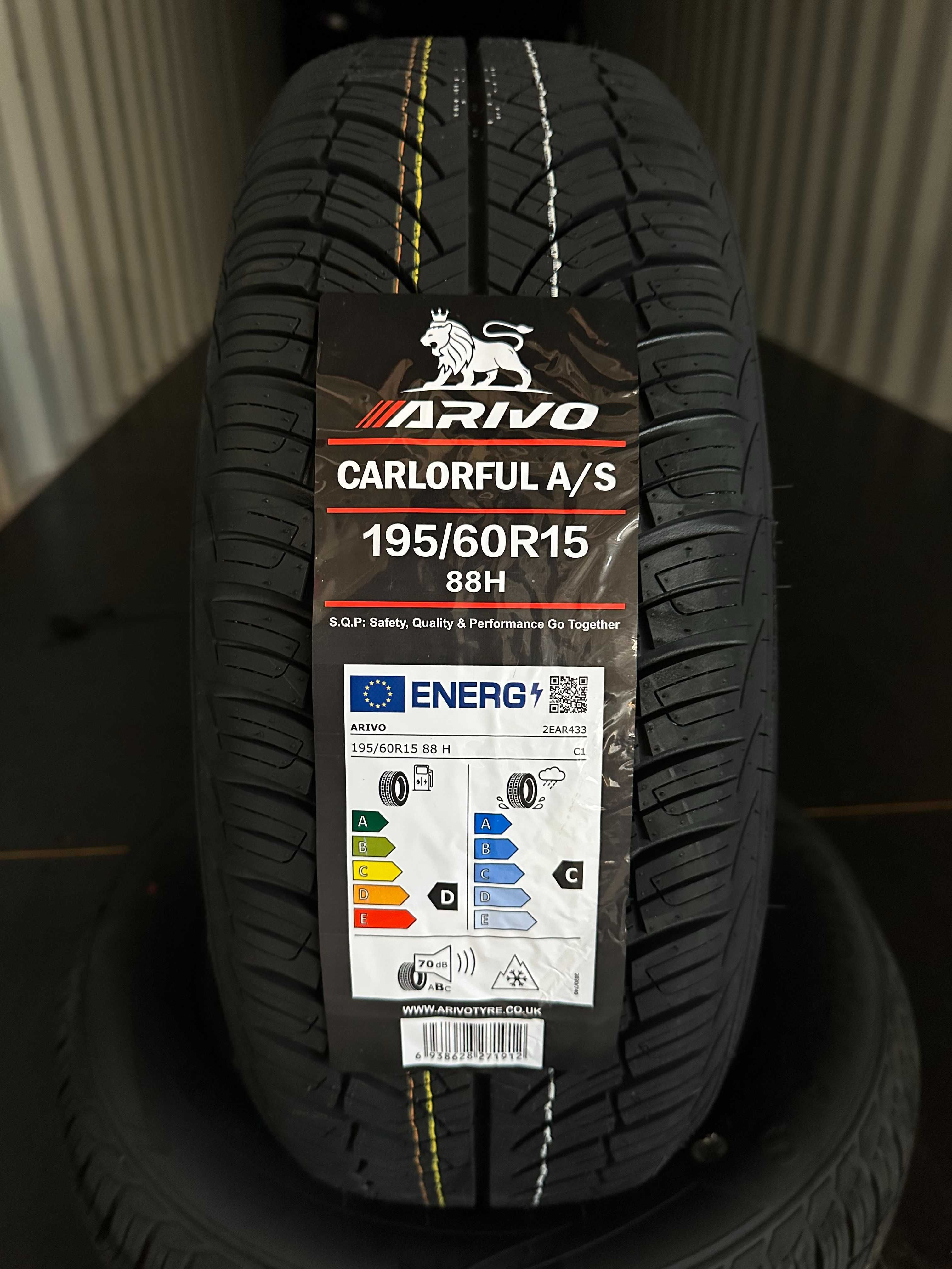 Нови Всесезонни Гуми Arivo Carlorful A/S 195/60R15 88H Нов Dot