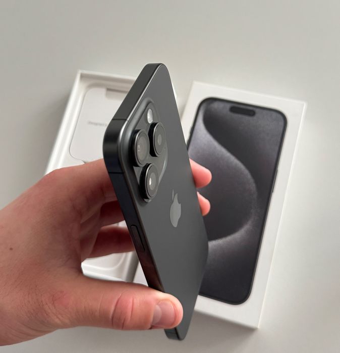 iPhone 15 Pro 256GB Black Titanium