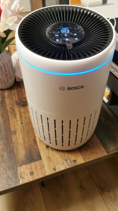 Purificator de aer BOSCH Air 2000, senzor de praf, timer, HEPA, alb