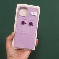 iPhone 15 Plus - Husa + Folie Sticla / Protectie Camera / Cercuri