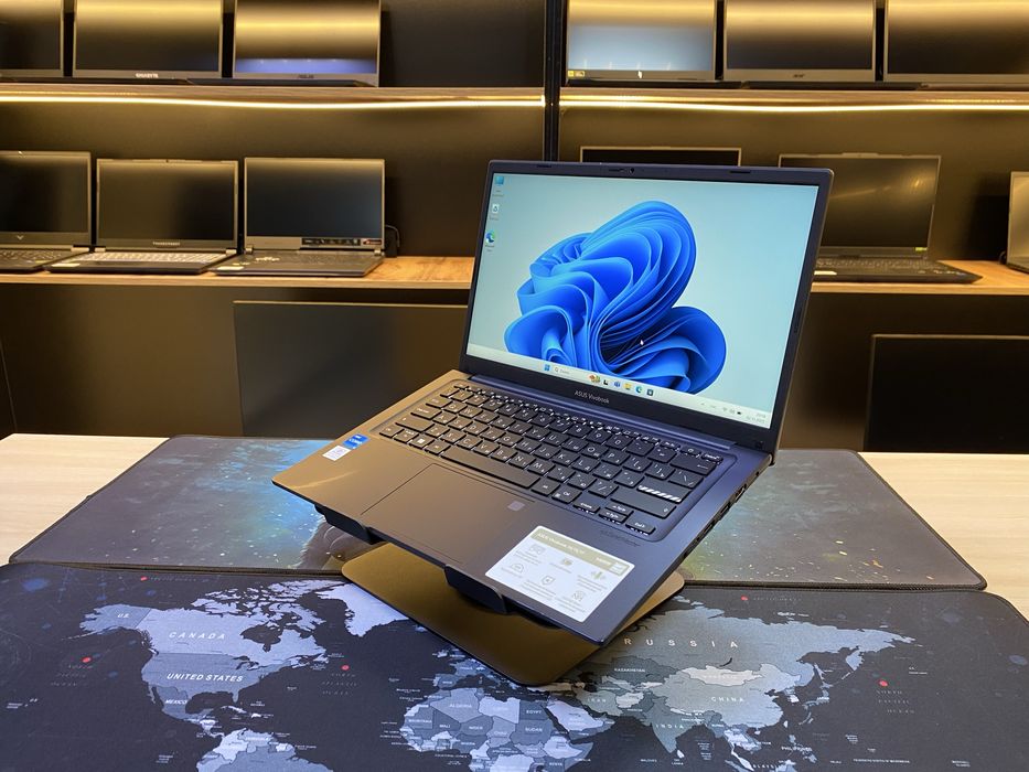 Ноутбук Asus VivoBook 14 Core i3-1215U! 8GB! SSD 256GB! UHD Graphics