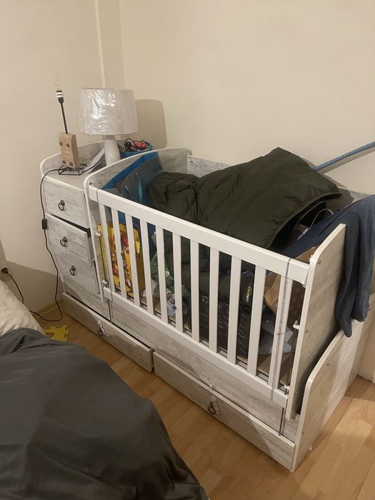 Детско легло много запазено многофункционално