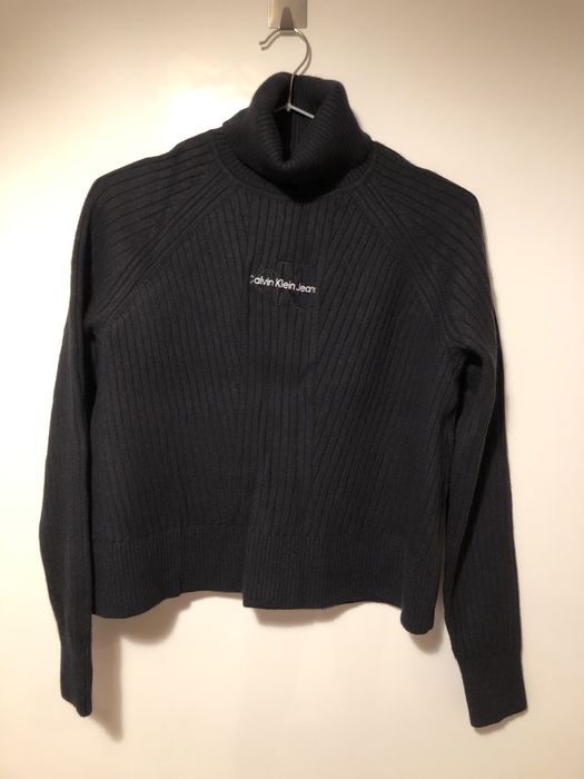 Pulover calvin klein jeans cu lana