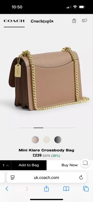 Coach Klare чанта