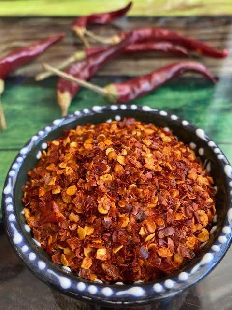 Chili fulgi fulgi de ardei iute uscat condimente pentru sunca carnati