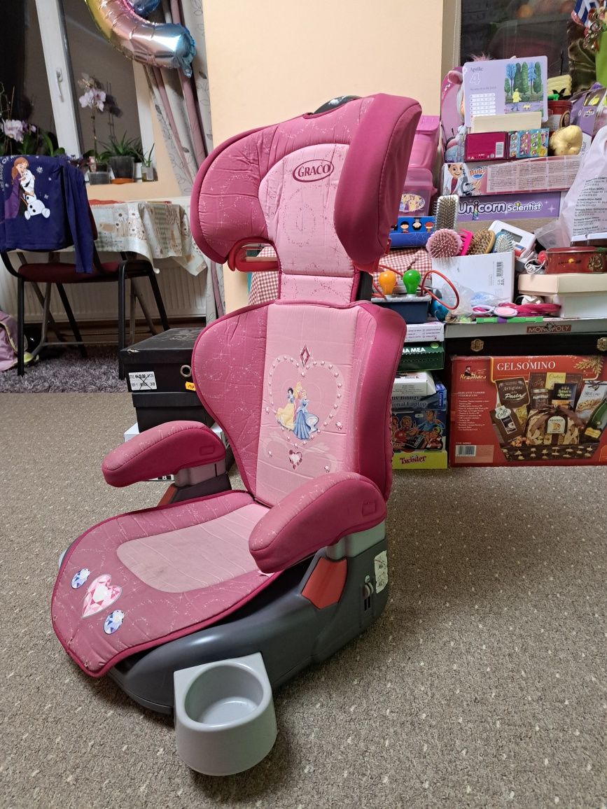 Scaun auto Graco prințese Disney 15-36 kg