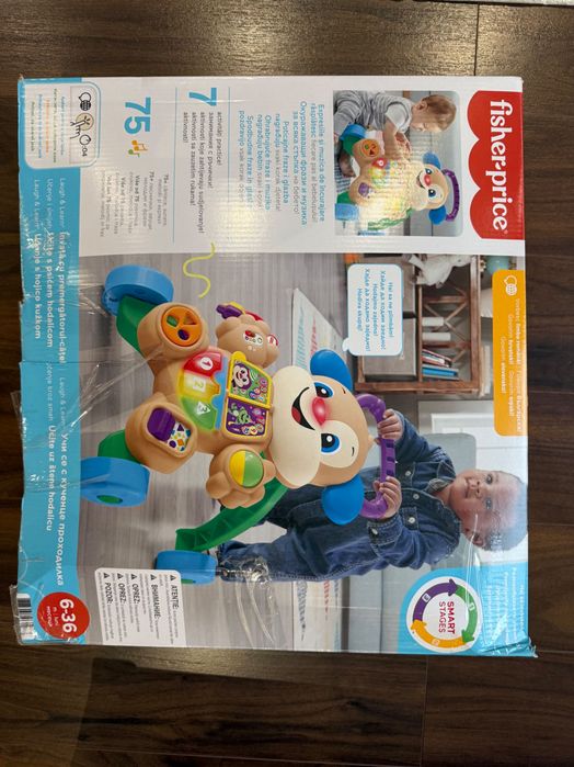 Проходилка кученце на български език Fisher Price LAUGH & LEARN