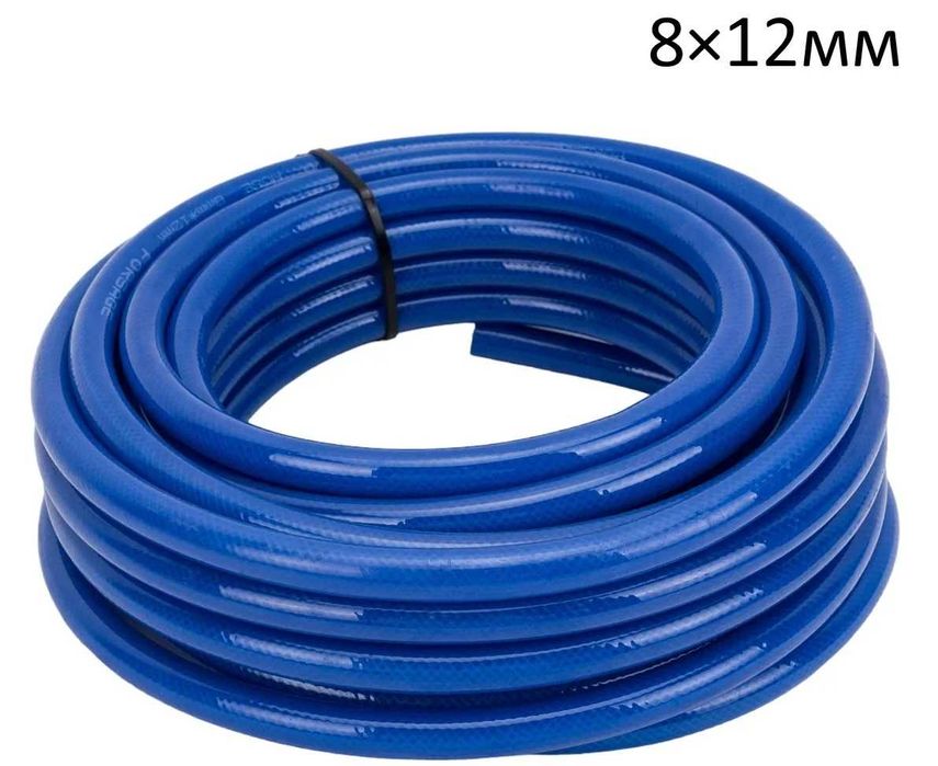 Шланг для компрессора полиуретановый армированный 8x12 мм цена за 1 м