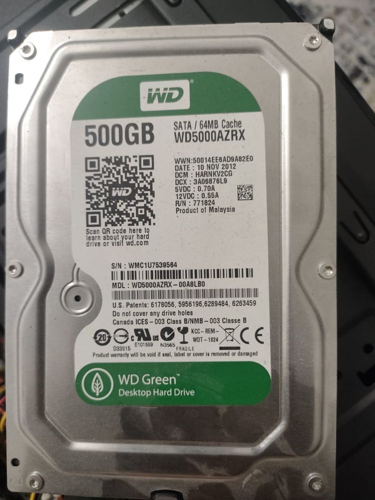 Жесткий Диск Western Digital 500GB