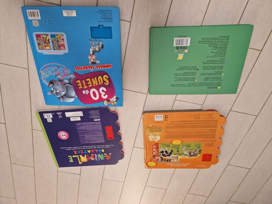 Carti animale cu sunete si puzzle pentru copii