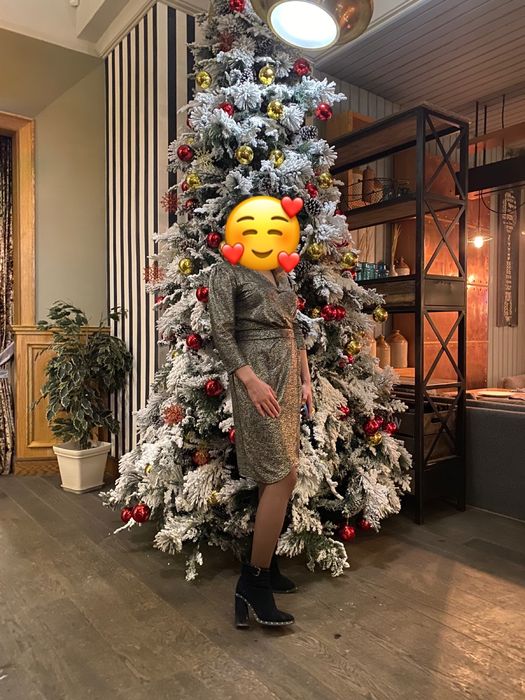 Платье вечернее на новогодний корпоратив .