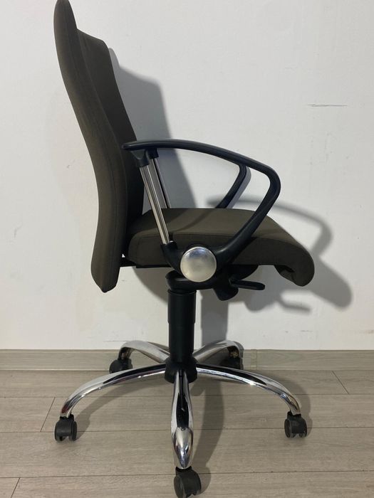 100 Buc. Scaun Birou cu Mânere; Scaun Ergonomic cu Reglaje Multiple