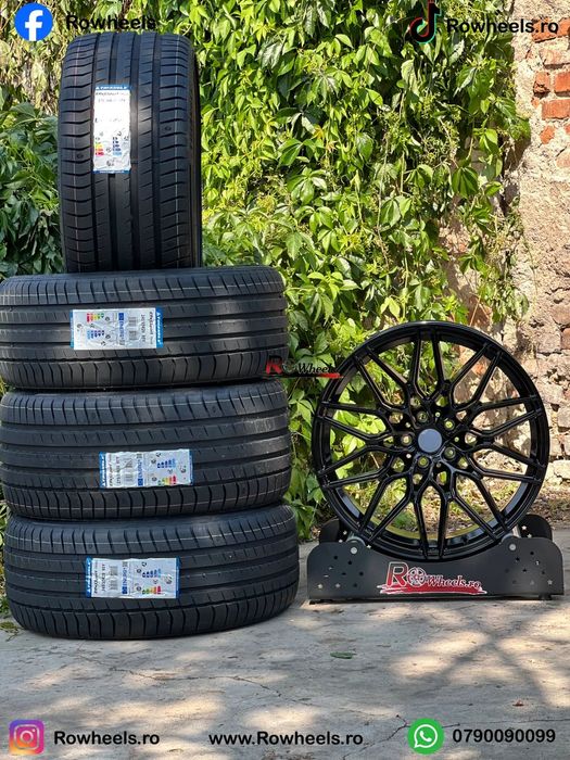 Jante bmw 20 R20 F01 F02 F10 F12 F13 E60 Seria 5 seria6 seria7 X3 X4 jante roti bmw Model R20 Model M cu Anvelope Vara sau iarna inclus