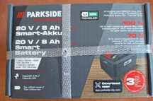 Acumulator smart Parkside Performance 20V 8 Ah