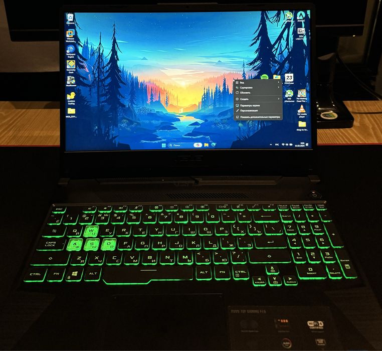 ASUS TUF GAMING F15 I5-11400H RTX 3060 32GB RAM, 1012GB SSD 144Hz