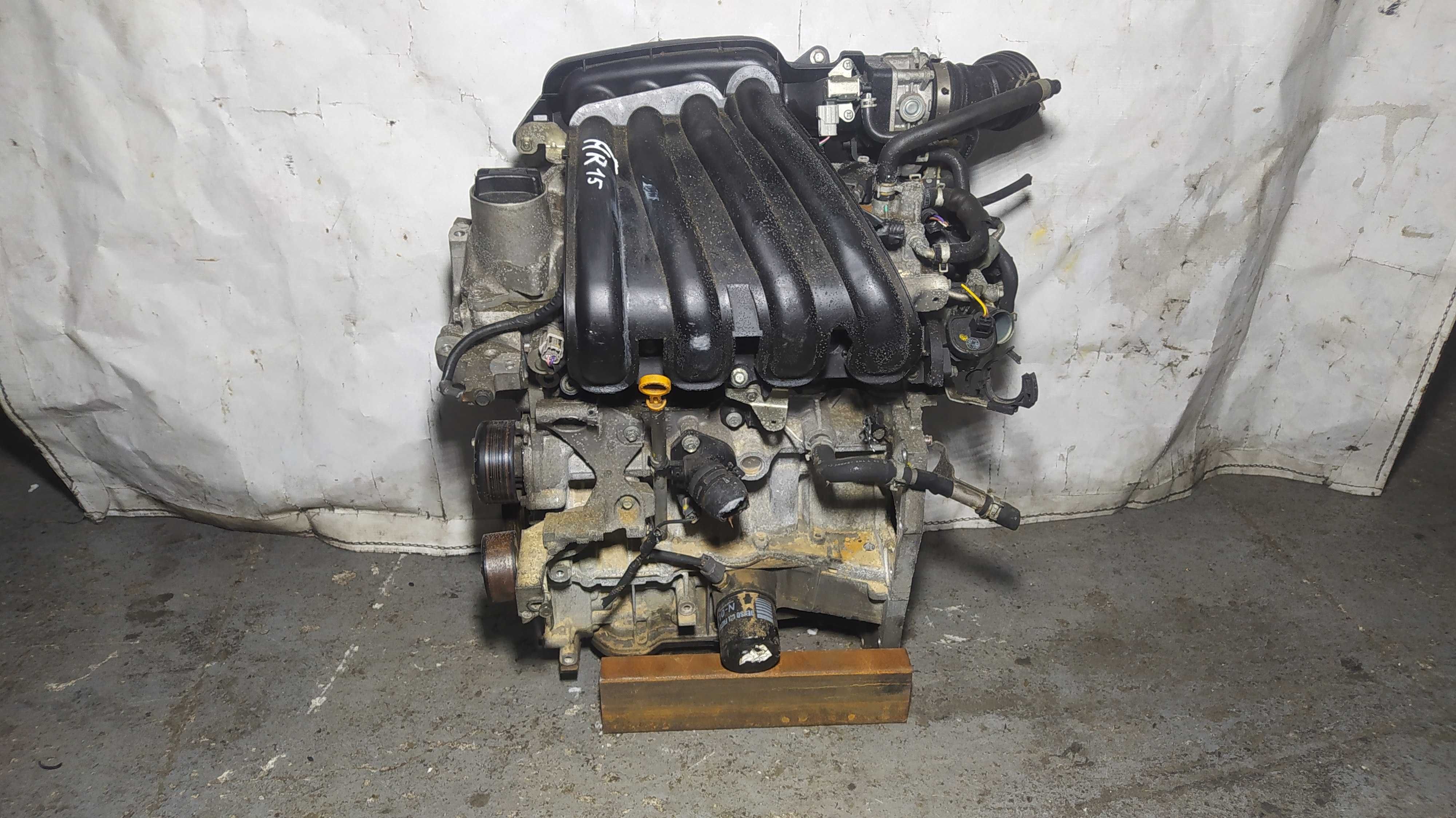 Двигатель HR15 de 1.5 Nissan 4-форсунки с EGR