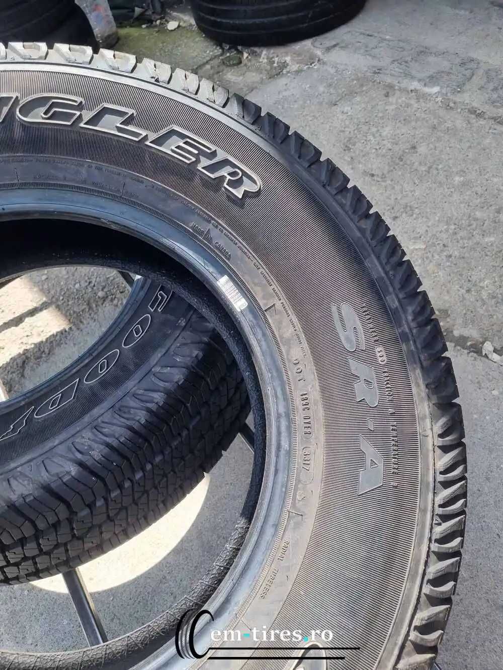SET 2 Anvelope All Season 255/75 R17 GOODYEAR Wrangler SR A