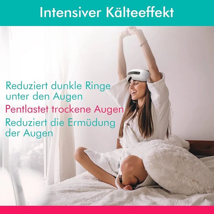 Интелигентен масажор за очи с термо- и криотерапия, Adamson A80