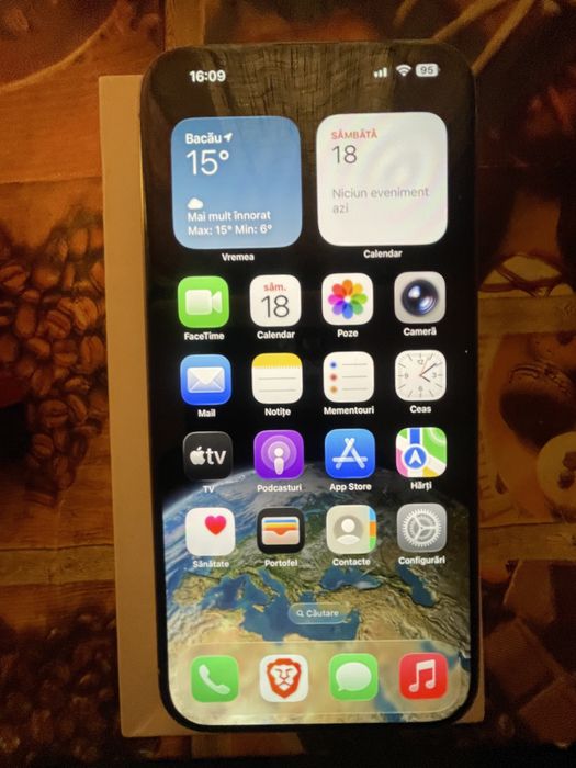 Telefon iphone 15 pro max 256 gb