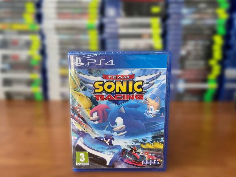 НОВЫЙ Team Sonic Racing PS4/PS5 Соник Пс4 Большой Выбор Игр
