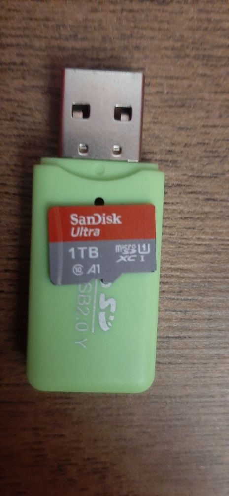 Micro sd card 1tb San disk-15лв