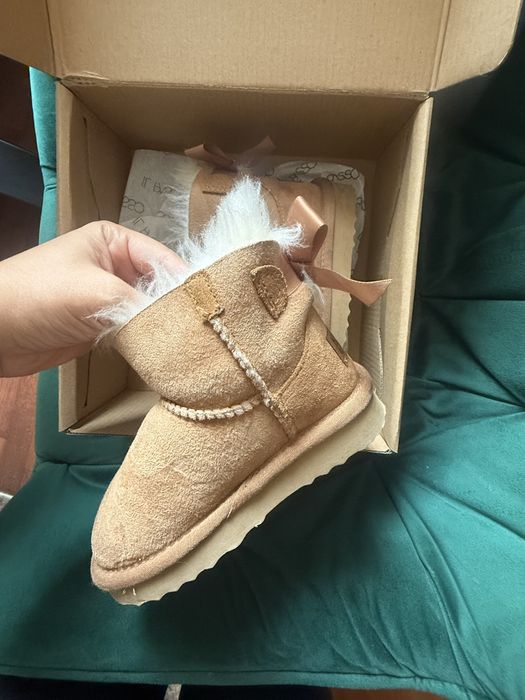 Ugg-uri Il Passo, imblanite, piele, marimea 21