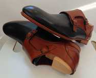 Pantofi monk 41.5 42 premium Ted Baker London NOI piele naturala moale
