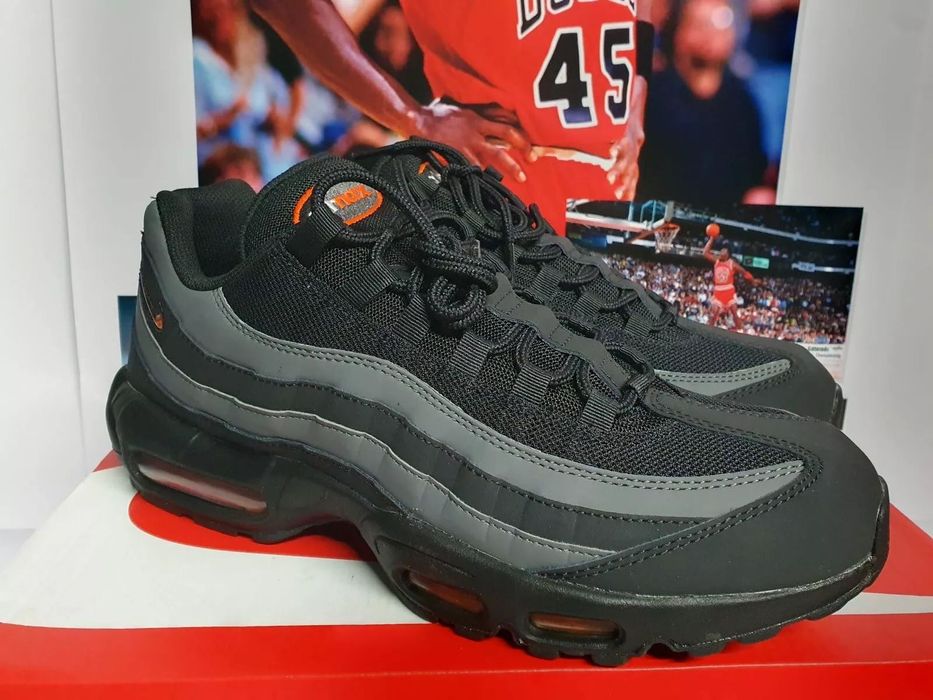 Оригинални Nike Air Max 95 ‘Black / Gray / Safety Orange’