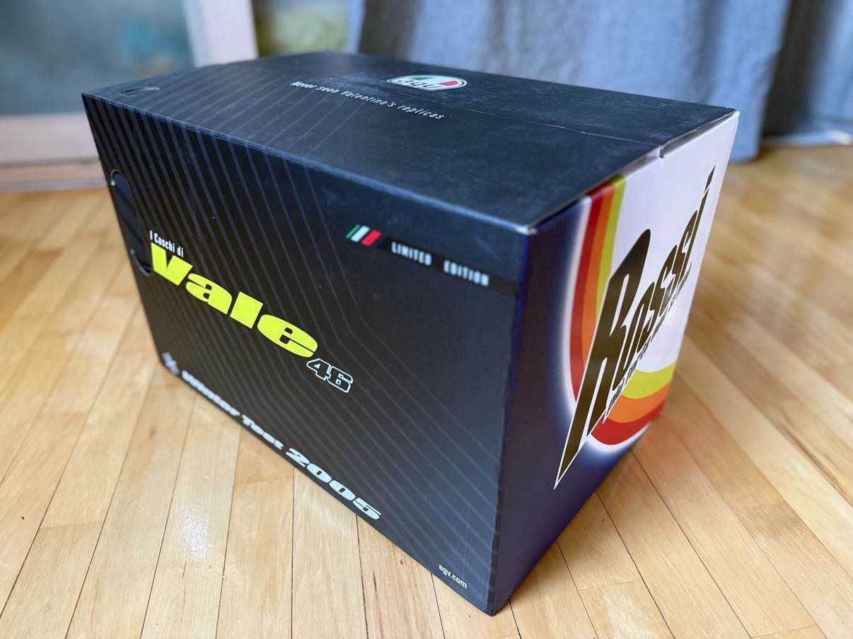 AGV Pista GP RR - Rossi Sepang 2005 Winter Teat - ML (черен визьор)