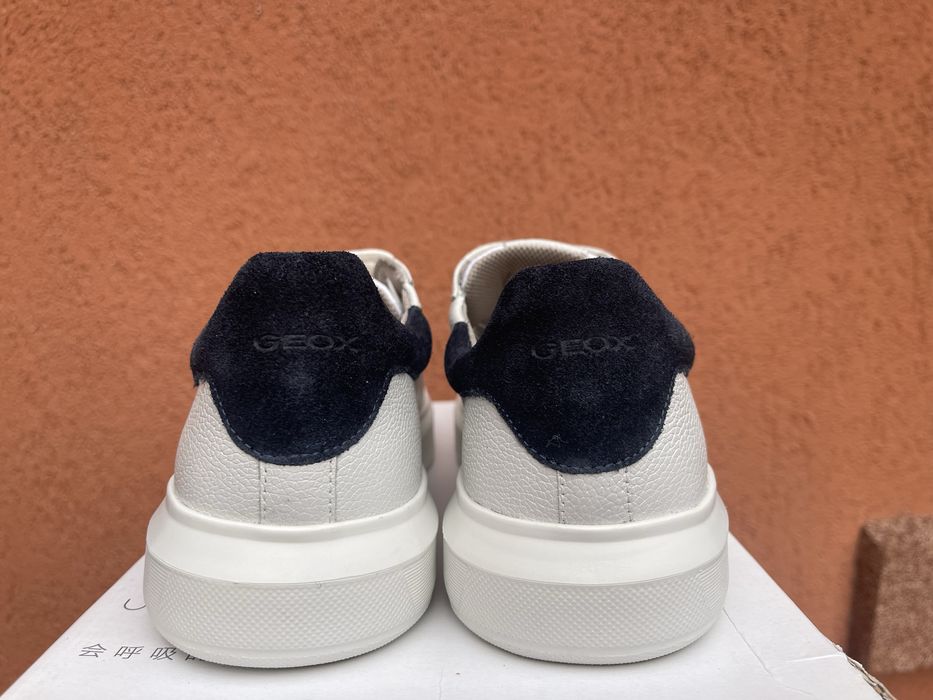 Tenisi Geox originali noi piele pantofi sport adidasi sneakers
