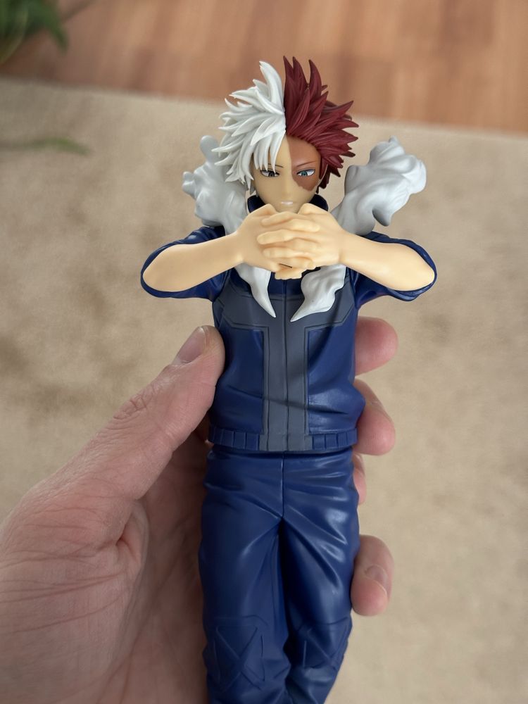 Figurina Shoto Todoroki originala Banpresto din My hero academia sez 7