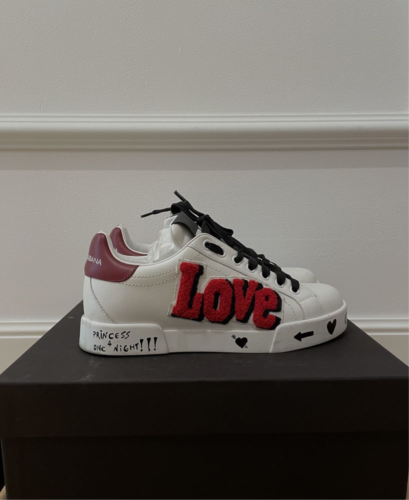 Sneakers Dolce&Gabbana Love and Graffiti