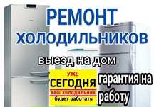 Ремонт холодильников морозильников