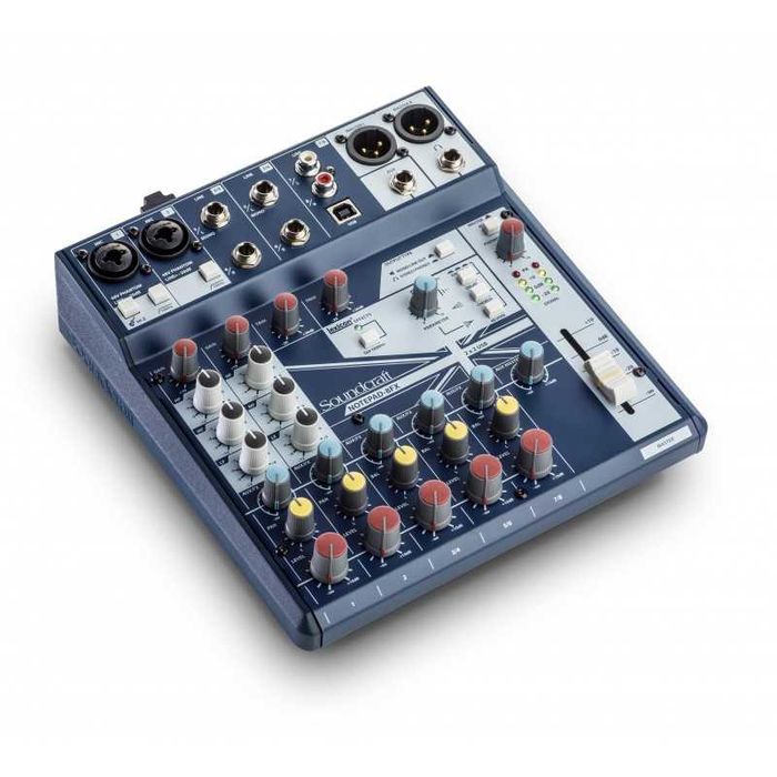 Mixer audio Soundcraft Notepad 8FX, efecte, volum automat
