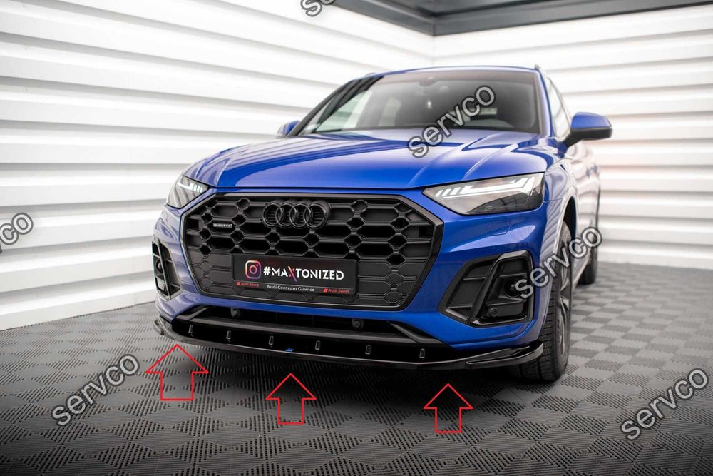 Pachet Body kit tuning Audi Q5 S-Line SUV Mk2 2020- v4 - Maxton Design