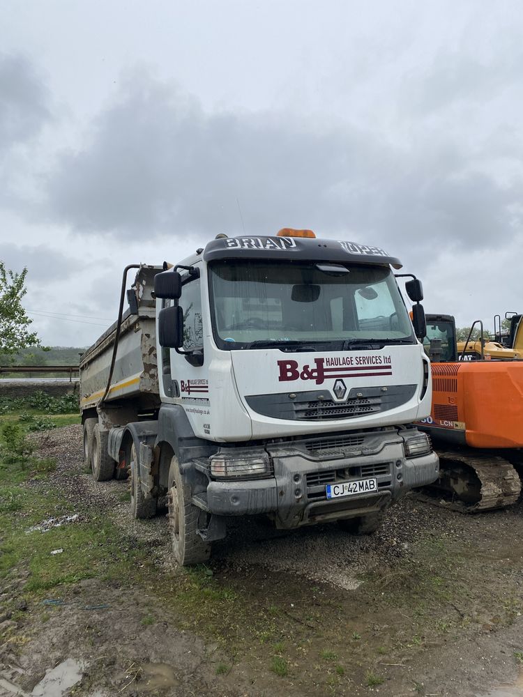 Bascula 8x4 Renault kerax