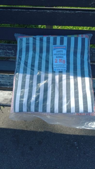 Lavete bumbac 40cmx40cm aproximativ , cam 80-100 buc curate vidate