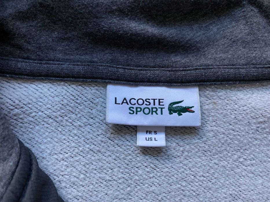 Lacoste SPORT мъжки суитчър суичър горнище с качулка горница размер L