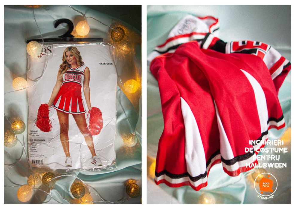 Costume de carnaval halloween harley quinn, politista, vampirita