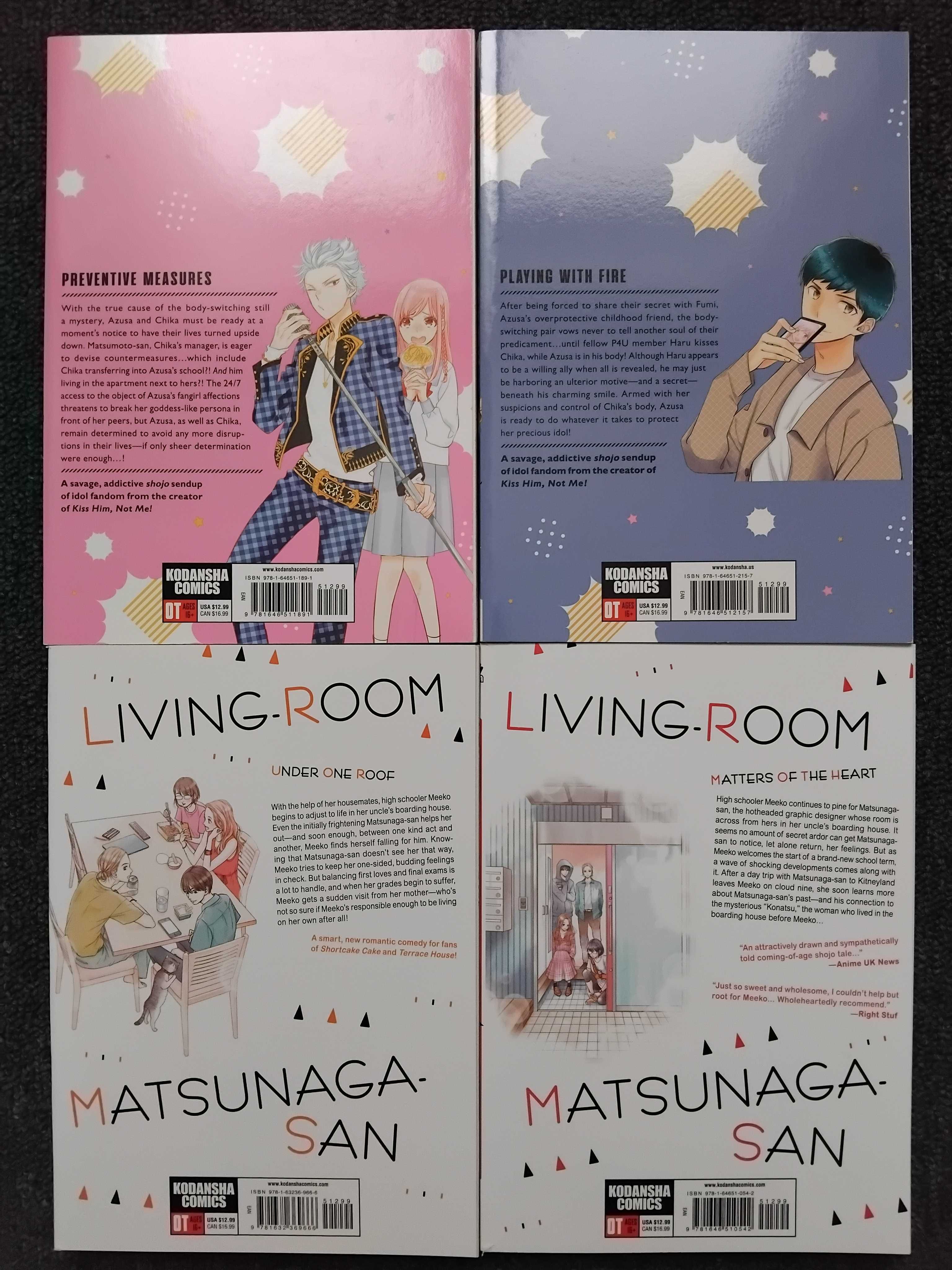 Pachet Manga - 9 vol - 80 Lei