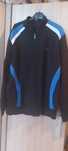 Bluza de trening  negru cu albastru