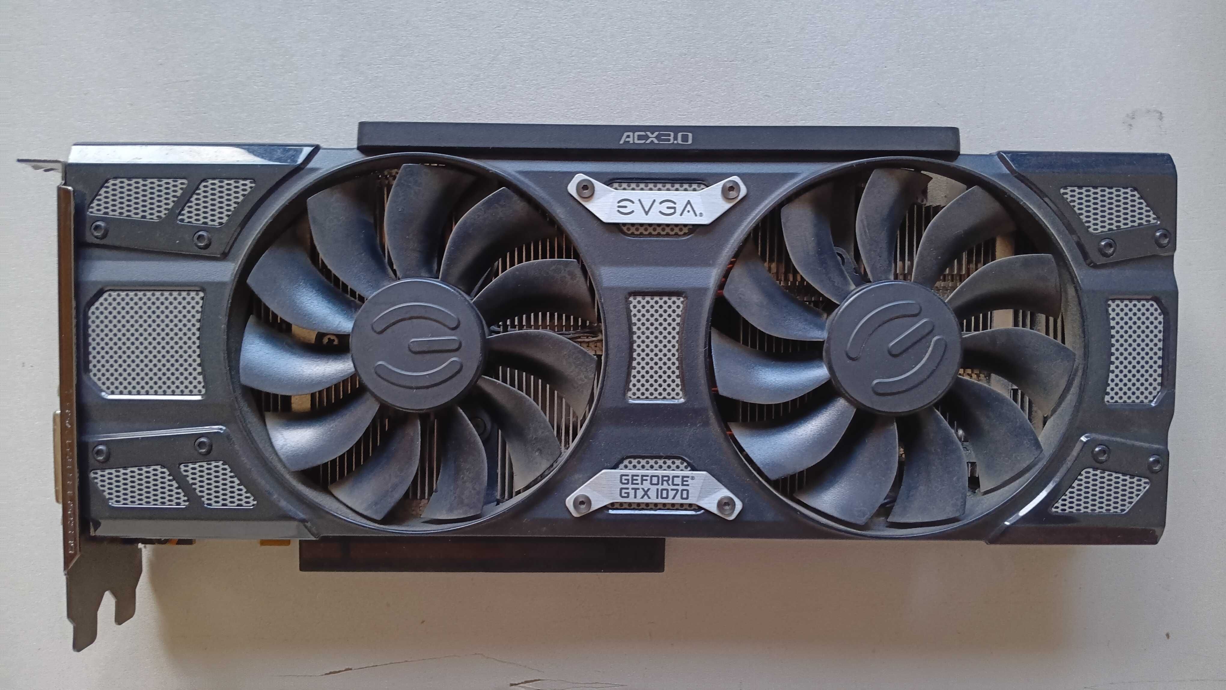 видеокарта EVGA SUPERCLOCKED GeForce Gtx 1070 Sc Gaming, 8gb, ddr5