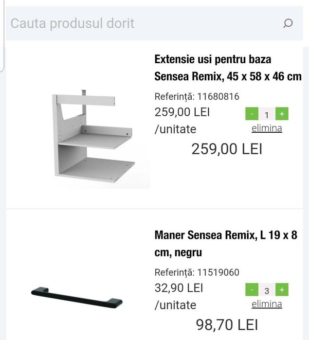 Vand dulap pentru  baie de 90 cm