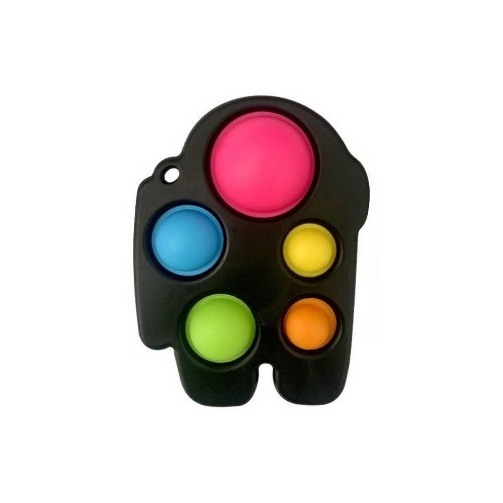 Jucarie dimple fidget toy, Among US , 5 bule 14 cm